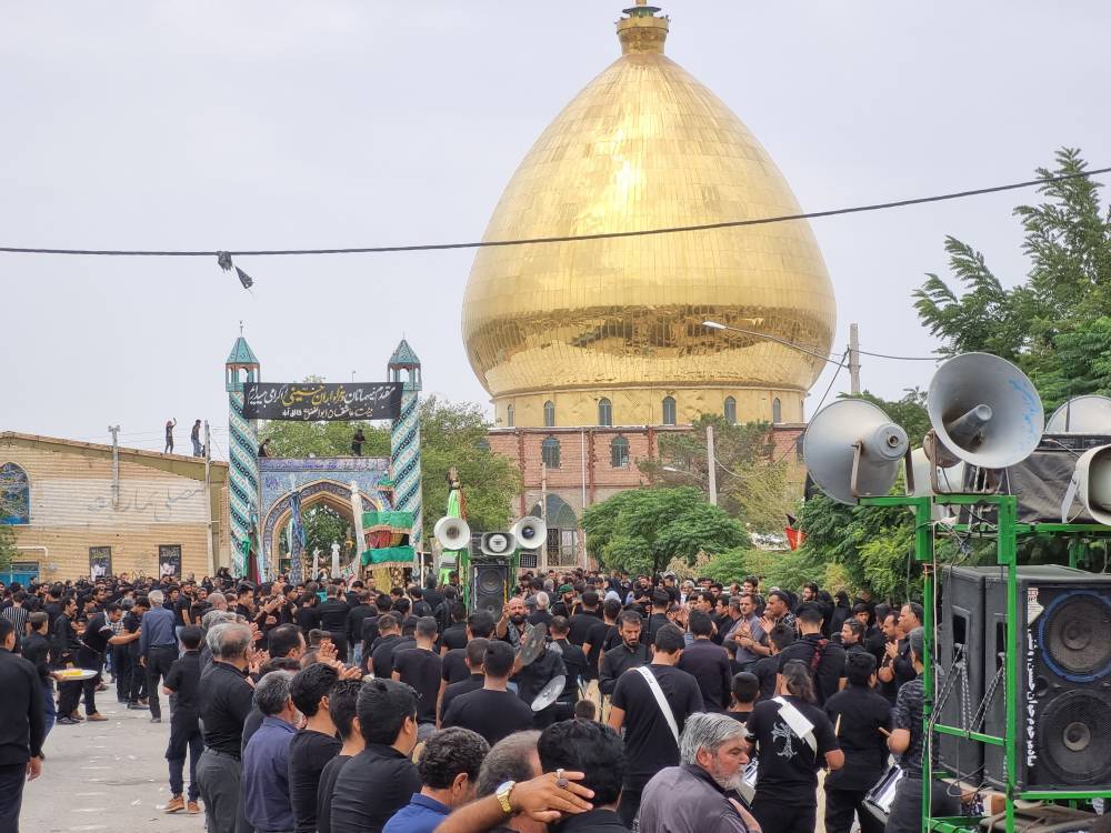 دیار کریمان در عاشورای حسینی یکپارچه ماتم است + تصاویر