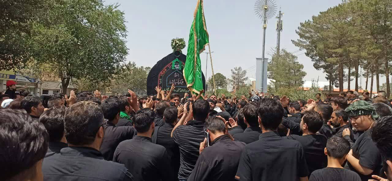 عزاداری دلدادگان مکتب عاشورا در خراسان جنوبی