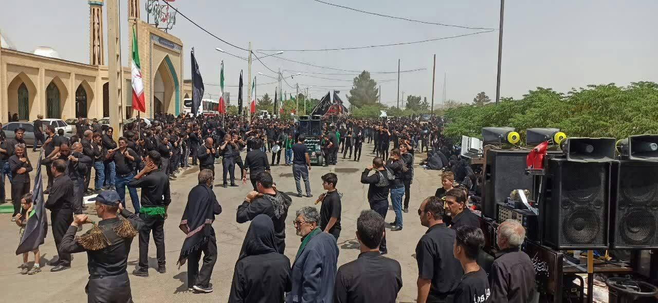 عزاداری دلدادگان مکتب عاشورا در خراسان جنوبی