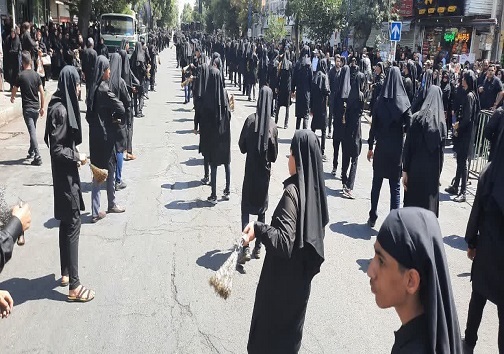 عزاداری عاشورای حسینی در آذربایجان غربی+عکس و فیلم