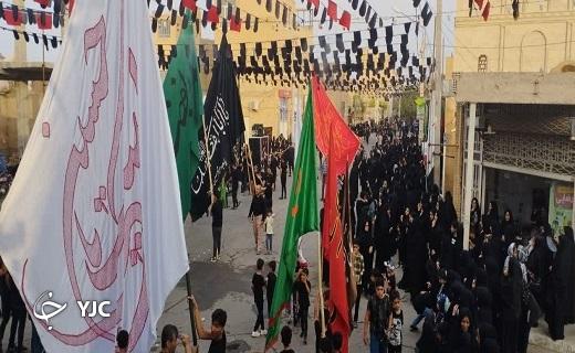 یزد حسینیه ایران در روز تاسوعای حسینی غرق در عزاست+ فیلم و عکس