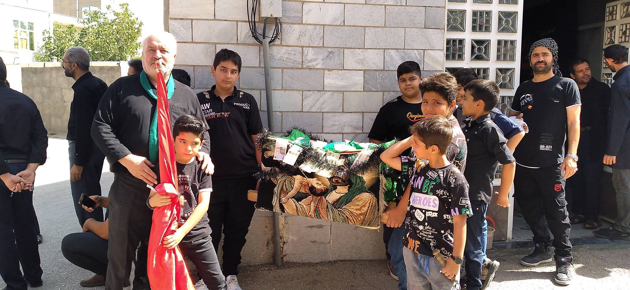 مراسم روز عاشورا در صالح آباد همدان