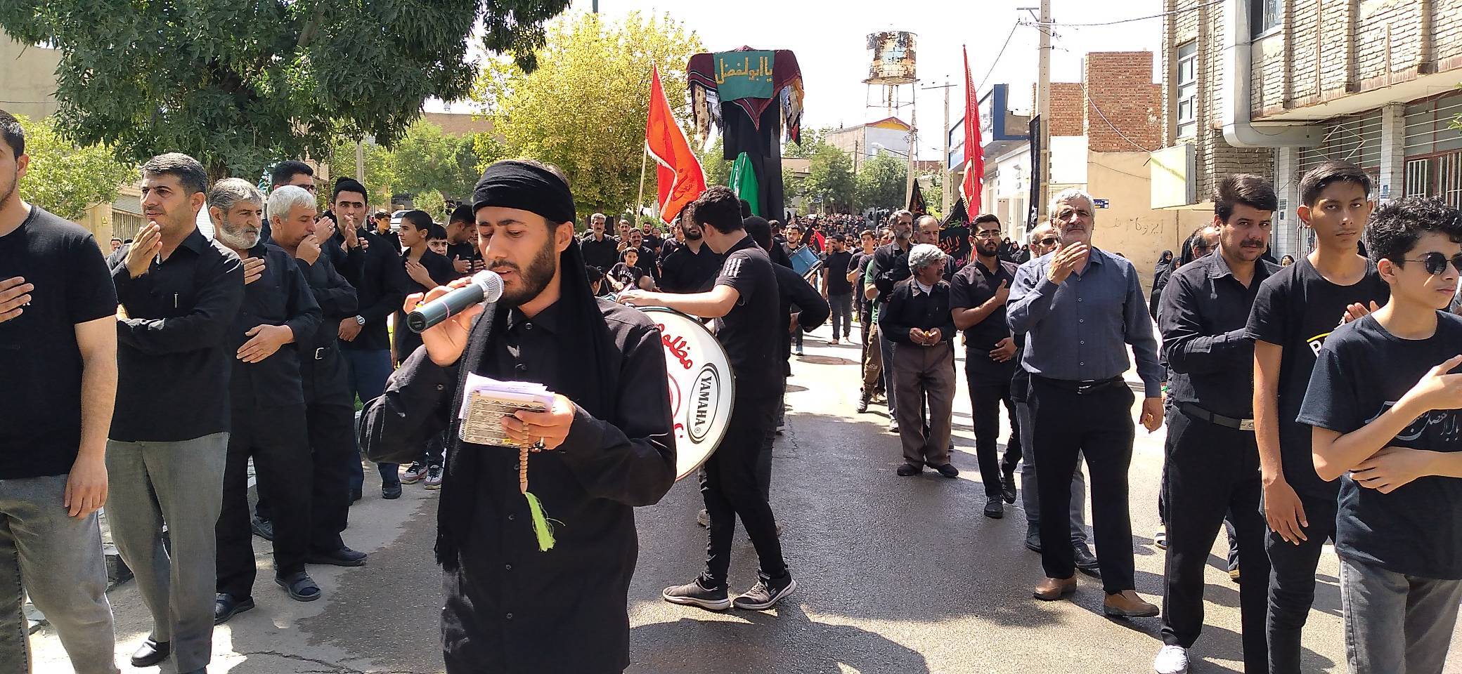 نوحه خوانی در صالح آباد