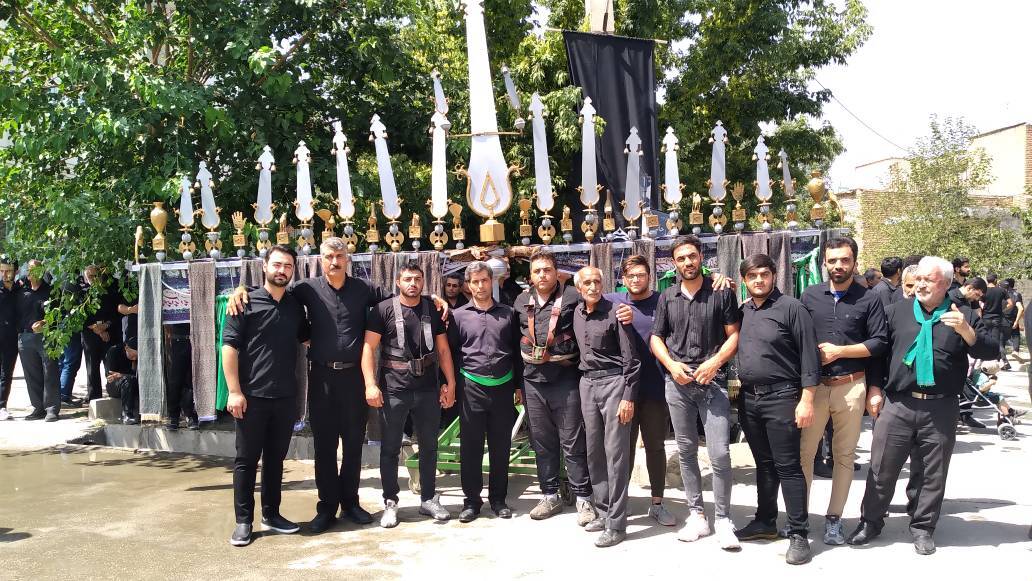 مراسم روز عاشورا در صالح آباد همدان