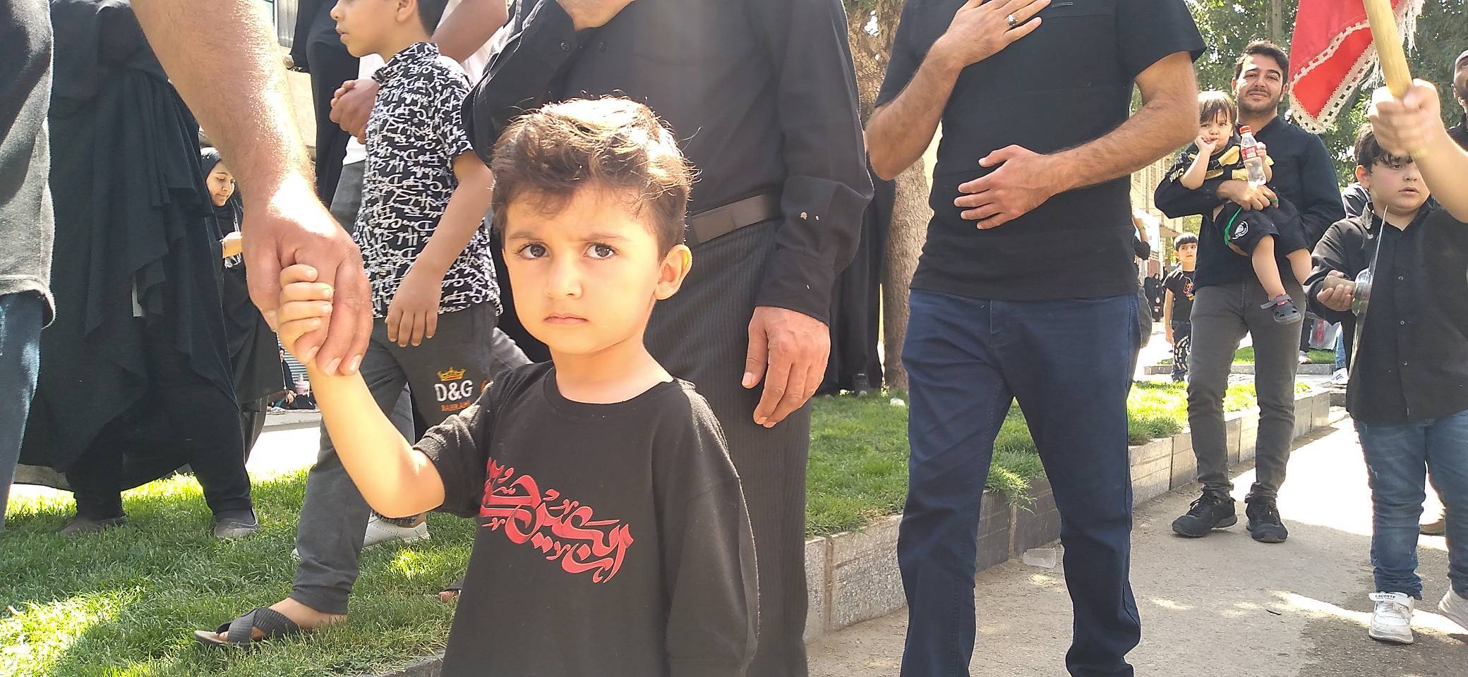 حضور کودکان در مراسم روز عاشورا