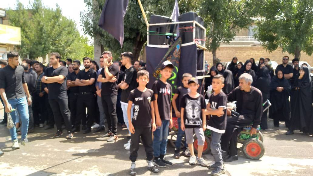 مراسم روز عاشورا در صالح آباد