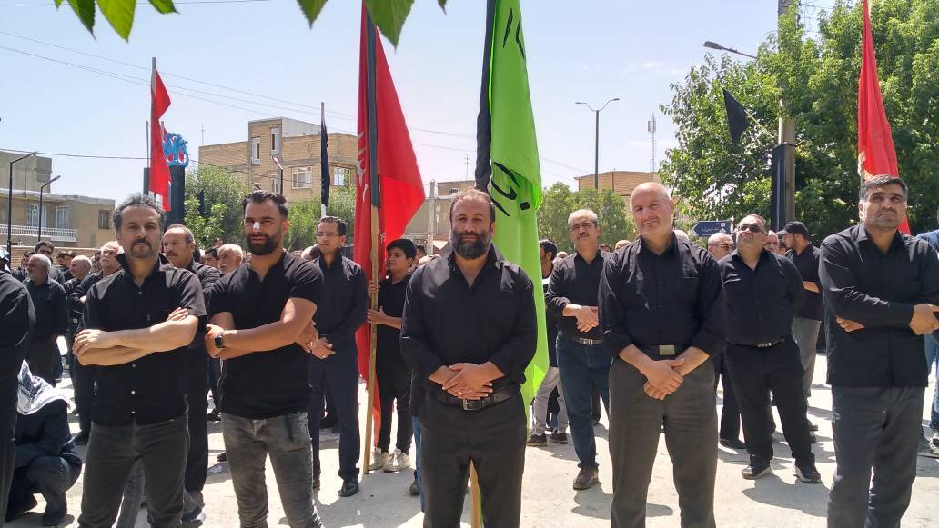 مراسم روز عاشورا در صالح آباد همدان