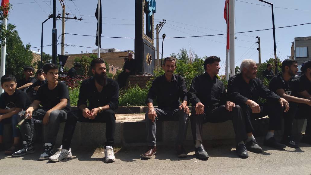 عزاداران حسینی در همدان