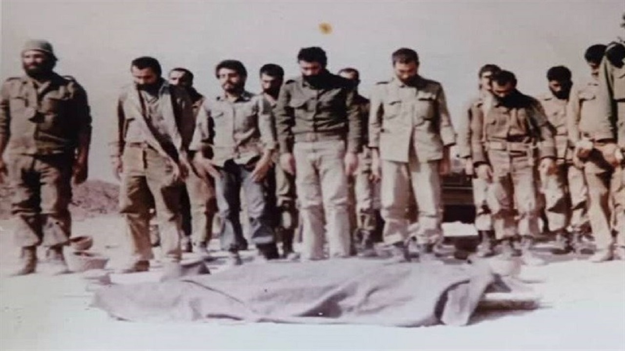 شهادت شهیدی که ظهر عاشورا در حال آبرسانی به رزمندگان بود