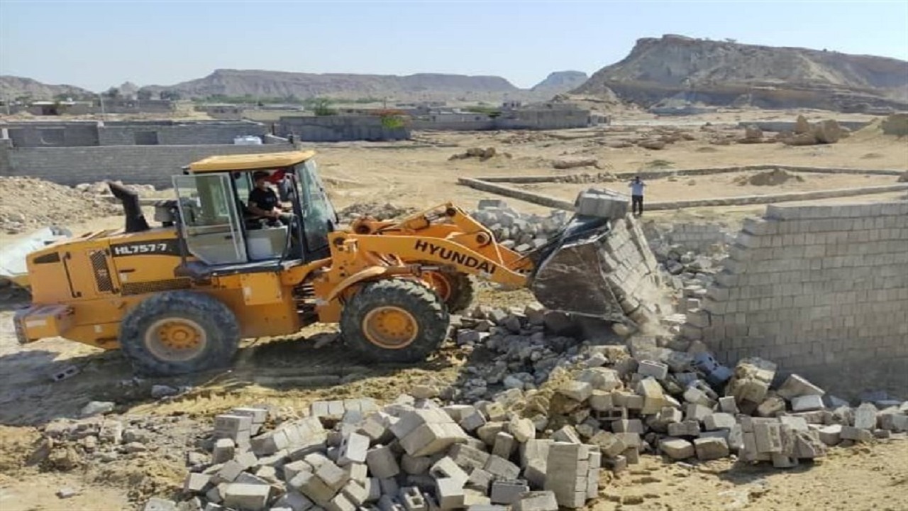 رفع تصرف ۴۵۶ هزار و ۹۷۰ متر مربع از اراضی دولتی در سیستان وبلوچستان