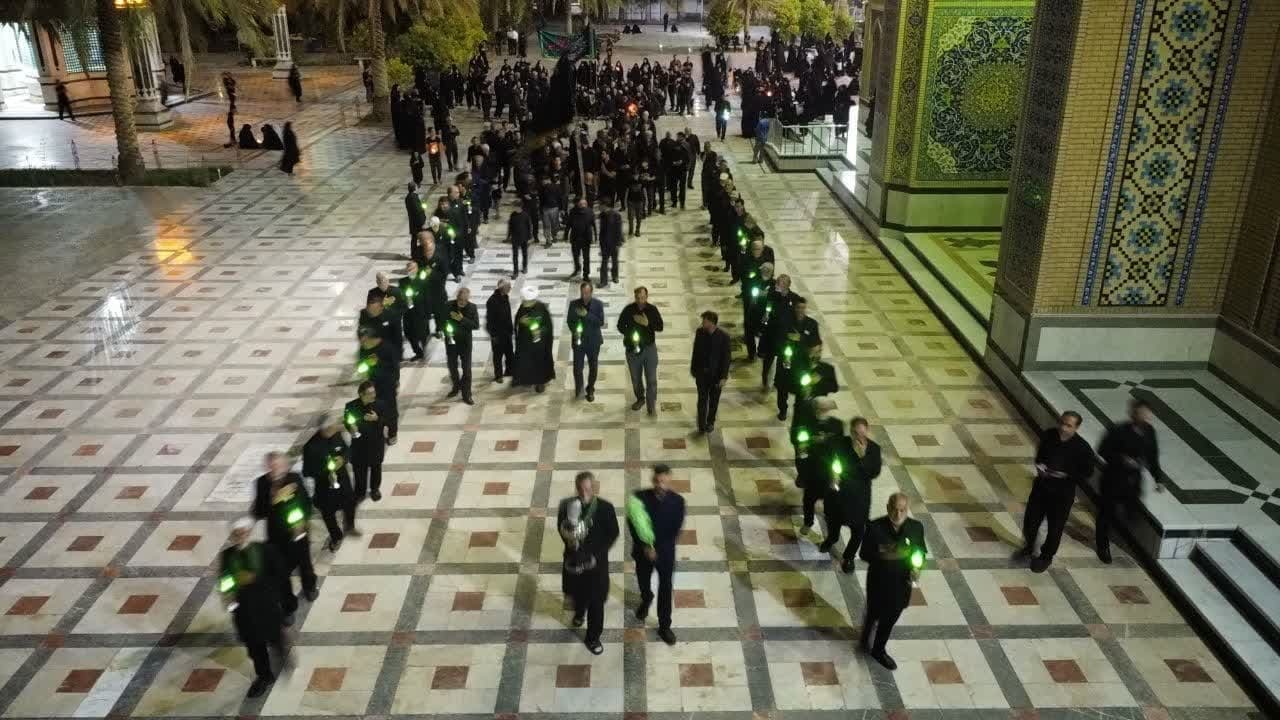 فریاد واحسینا در شب شام غریبان حسینی