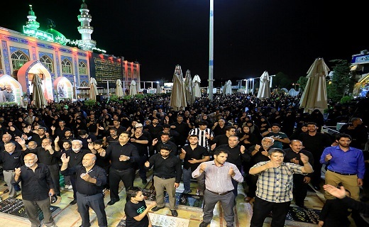 شام غریبان حسینی در کرمان + تصاویر