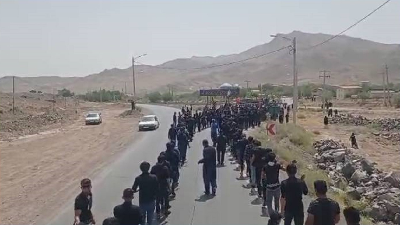 سوگواری عاشورایی مهاجرین افغانستانی در خلجستان قم + فیلم