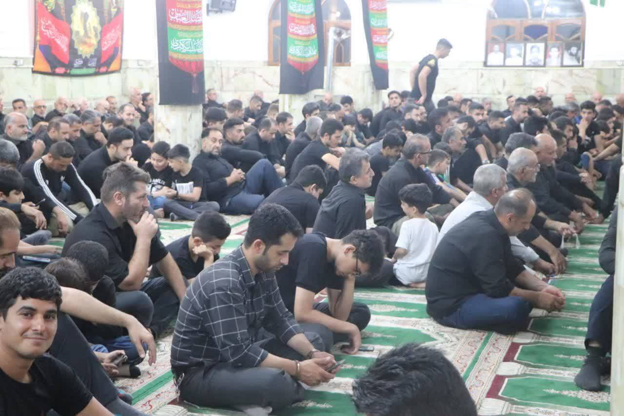 سوگواری ماه محرم در روستای آهندان