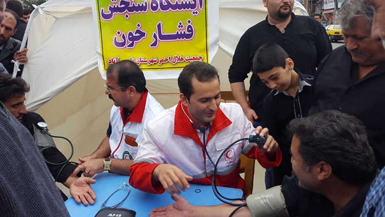 ارائه خدمات امدادی به ۵۷۸ نفر در تاسوعا و عاشورای حسینی در اردبیل