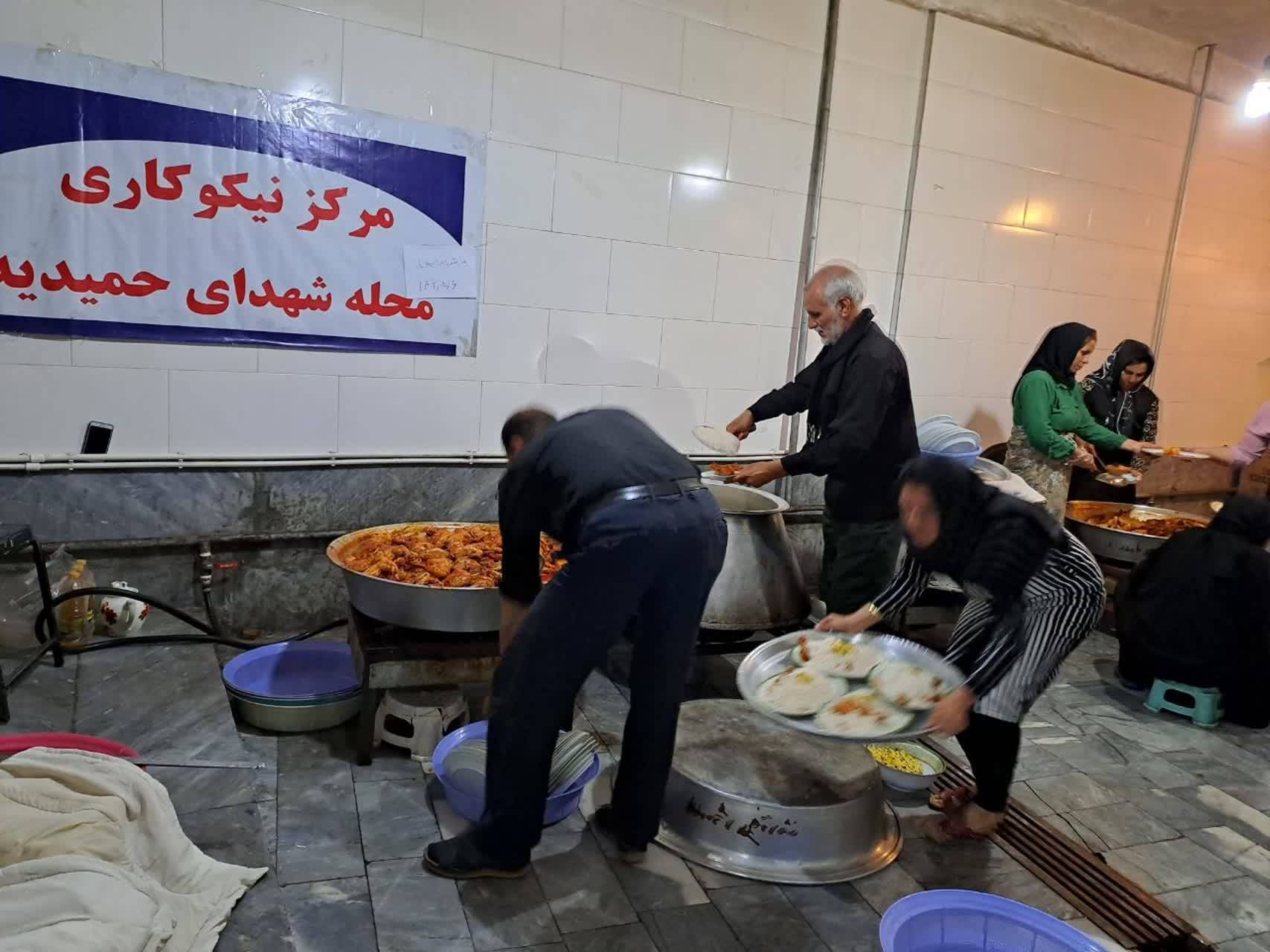 پخت عذای نذری