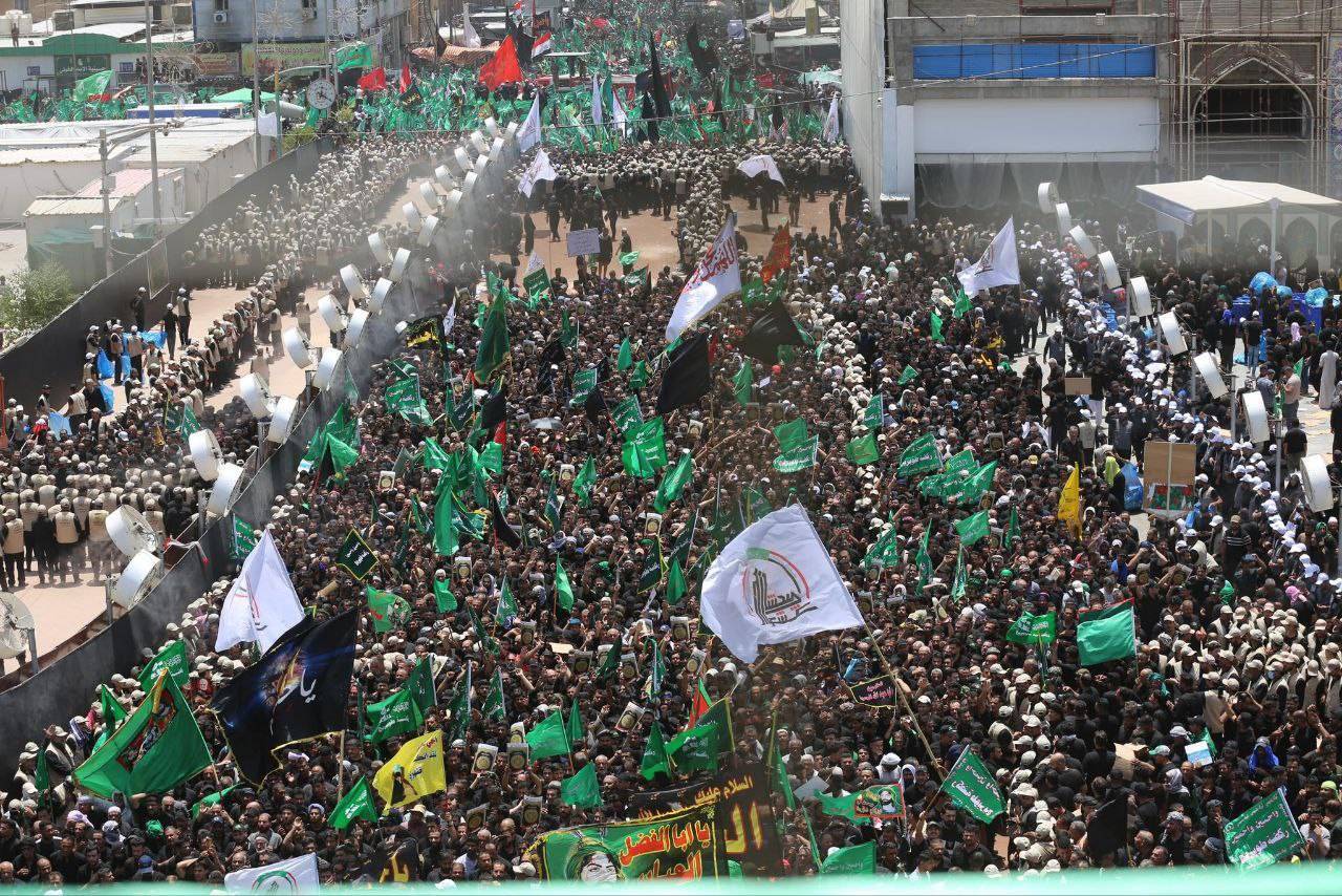 نيروهاي الحشدالشعبي در ركضه الطويريج