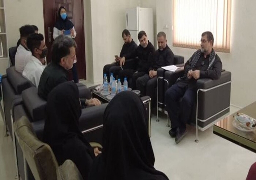 بازدید فرمانده نیروی دریایی سپاه از آسایشگاه معلولان ذهنی حبیب بن مظاهر بندرعباس
