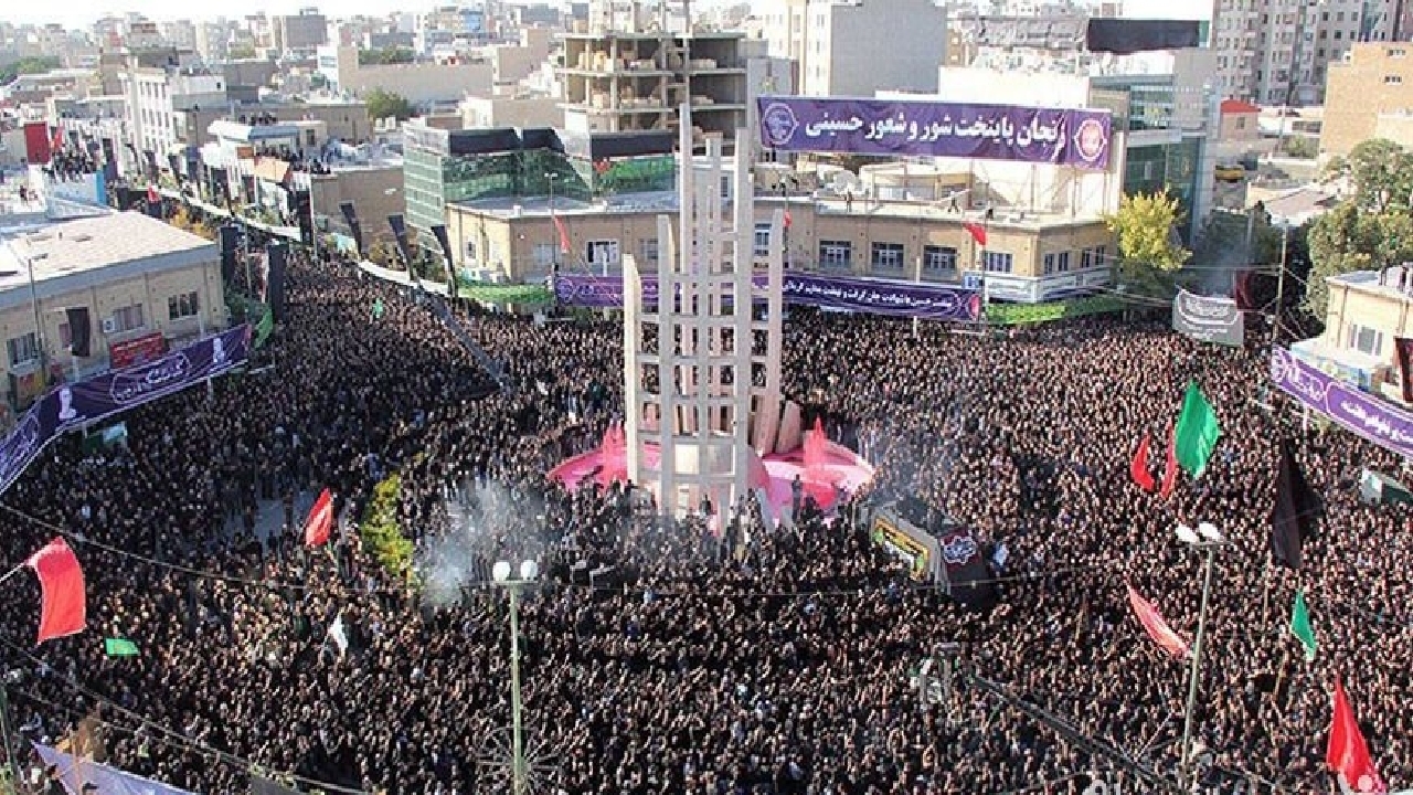 سنگ‌تمام زنجانی‌ها برای حضرت زینب (س) + فیلم