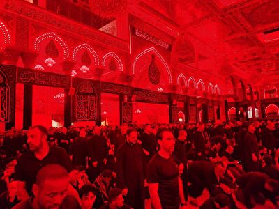 کربلای معلی در شام غریبان حسینی