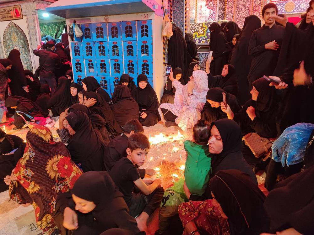 مراسم روز عاشورای حسینی در کربلای معلی