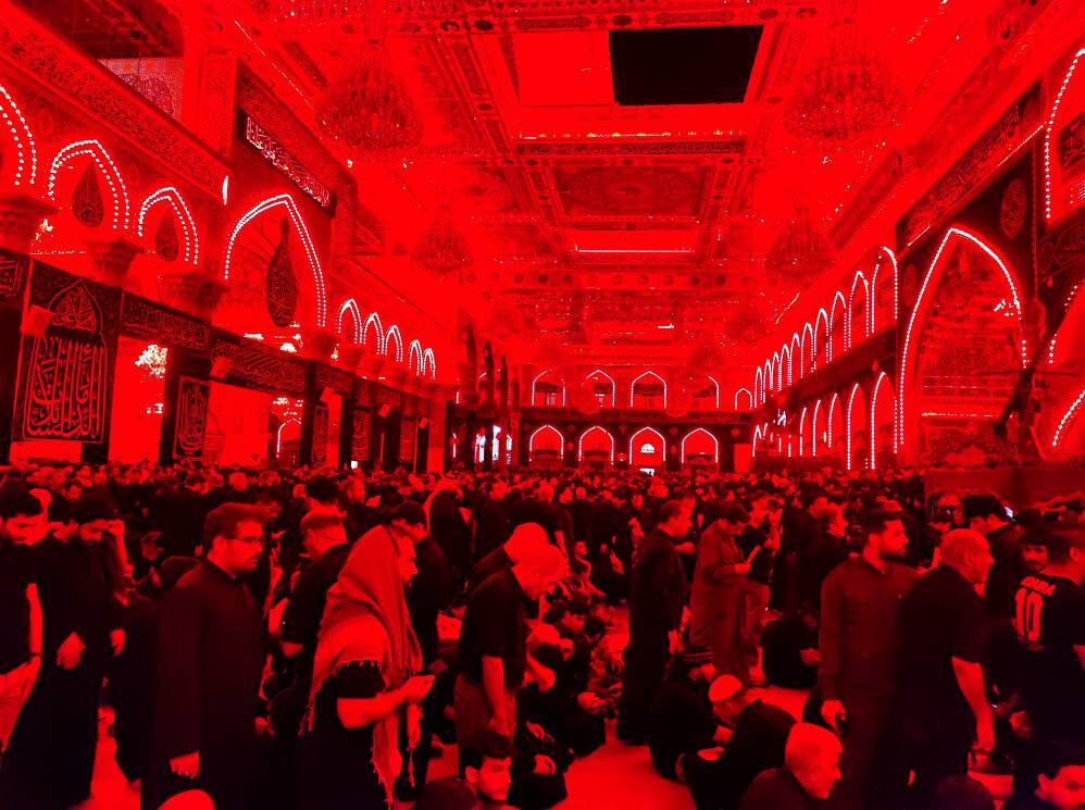 کربلای معلی در شب عاشورای حسینی