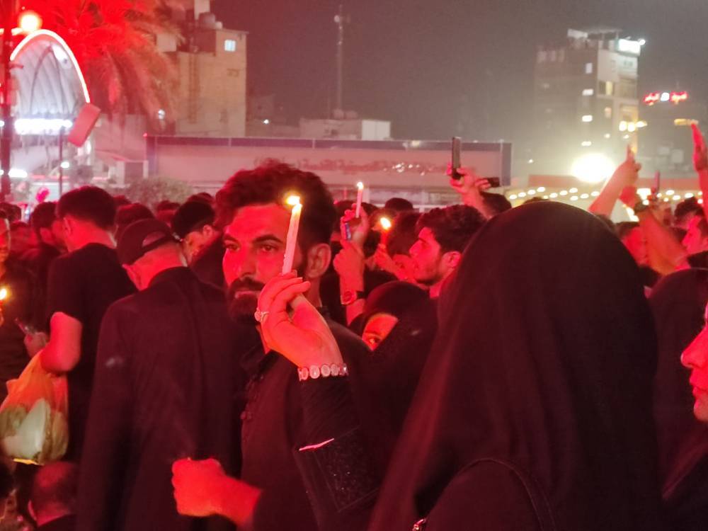 شام غریبان در کربلای معلی
