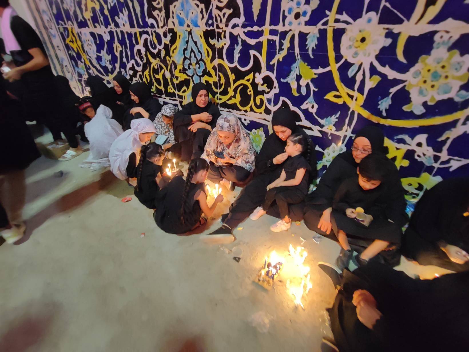 مراسم شام غریبان امام حسین(ع) در کربلای معلی