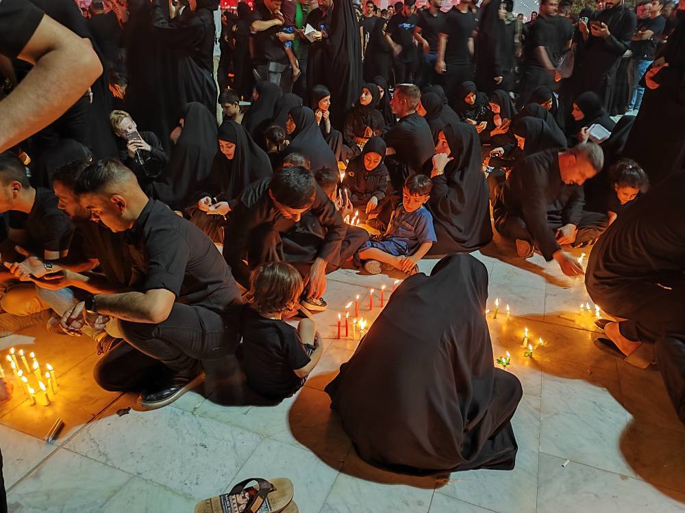 شام غزیبان در کربلای معلی