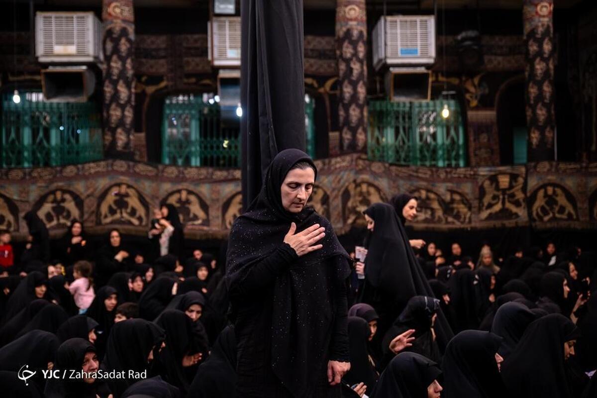مراسم عزاداری دهه دوم فاطمیه در تکیه سادات اخوی