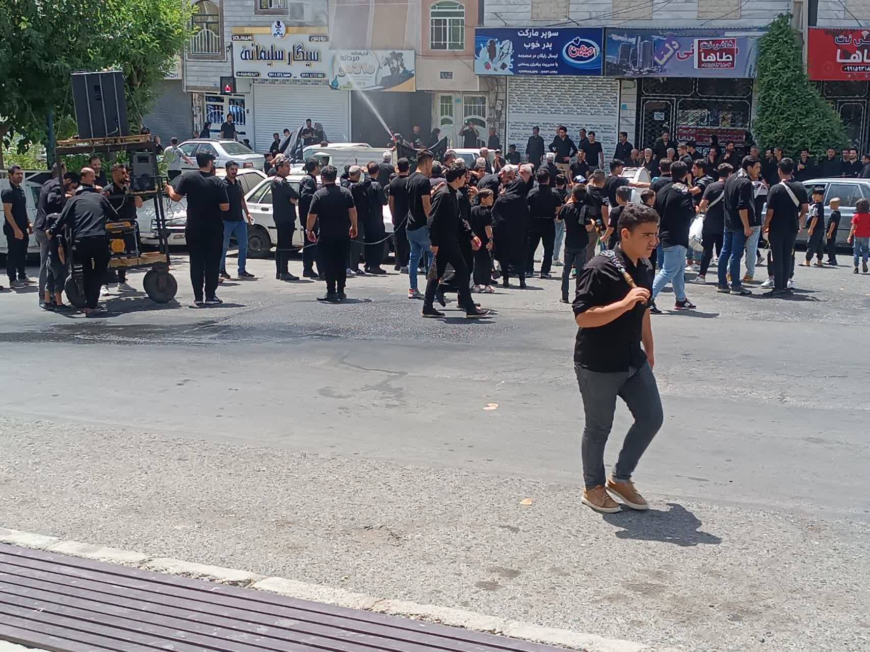 مراسم روز عاشورا در شهرقدس