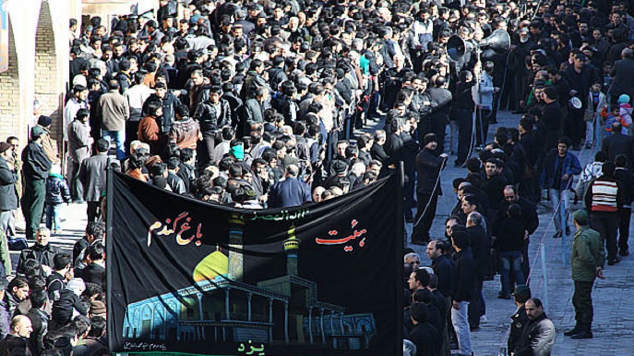 روایتی از عشق و دلدادگی یزدی‌ها در ۱۳ محرم +تصاویر