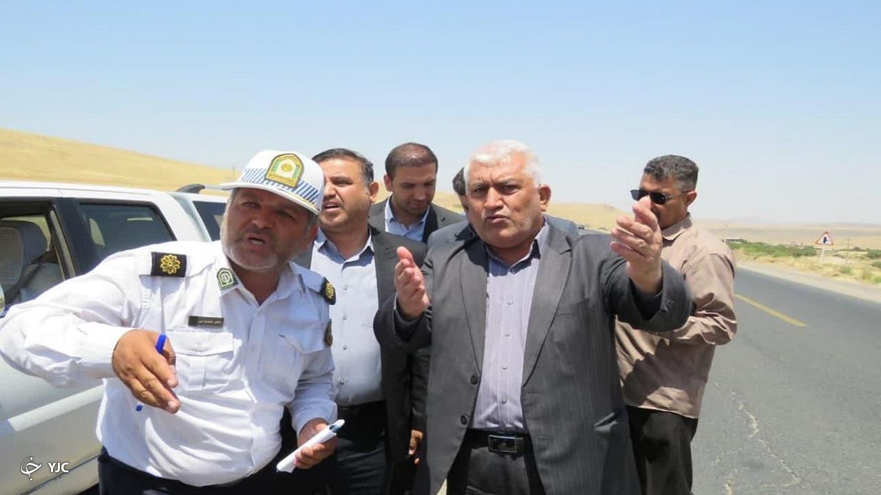 ۴ نقطه پرحادثه جاده مهاباد به بوکان  شناسایی شد