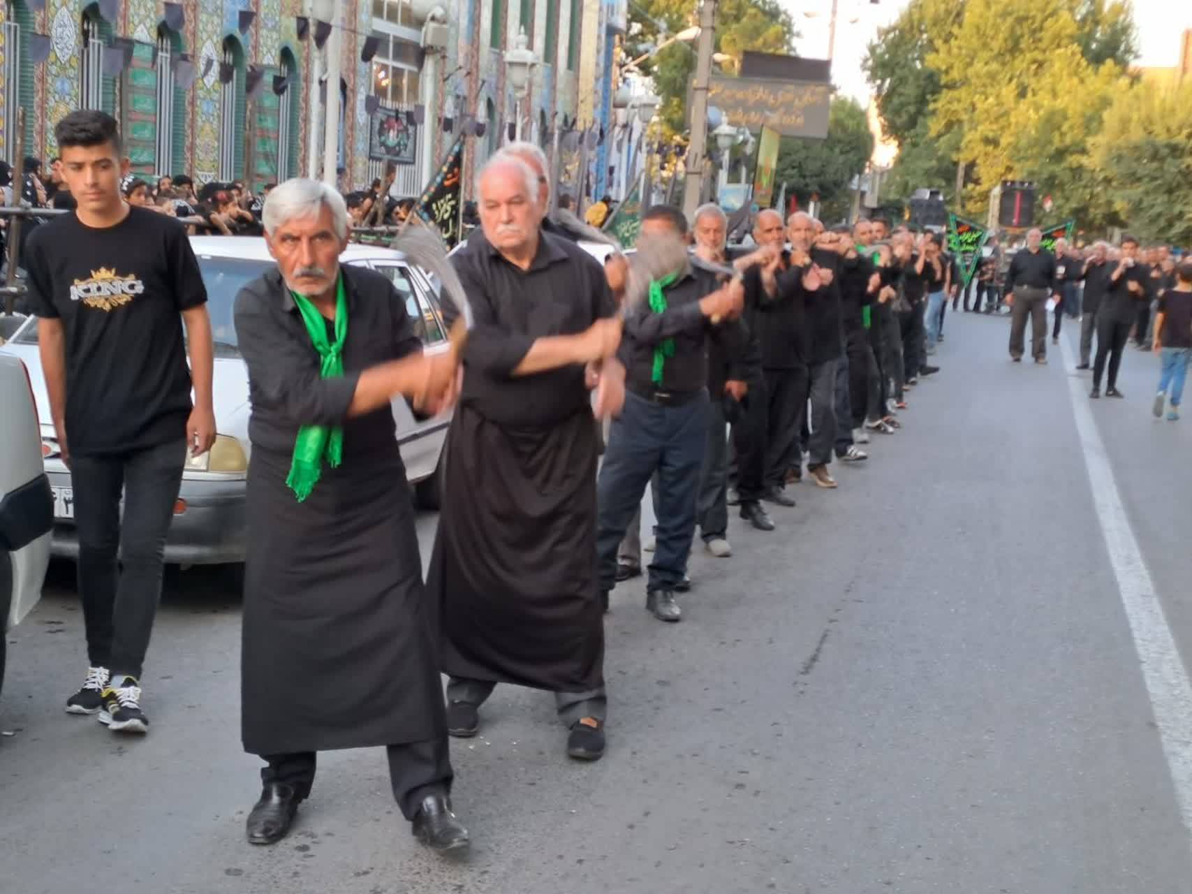 سوگواری عزاداران در خوی
