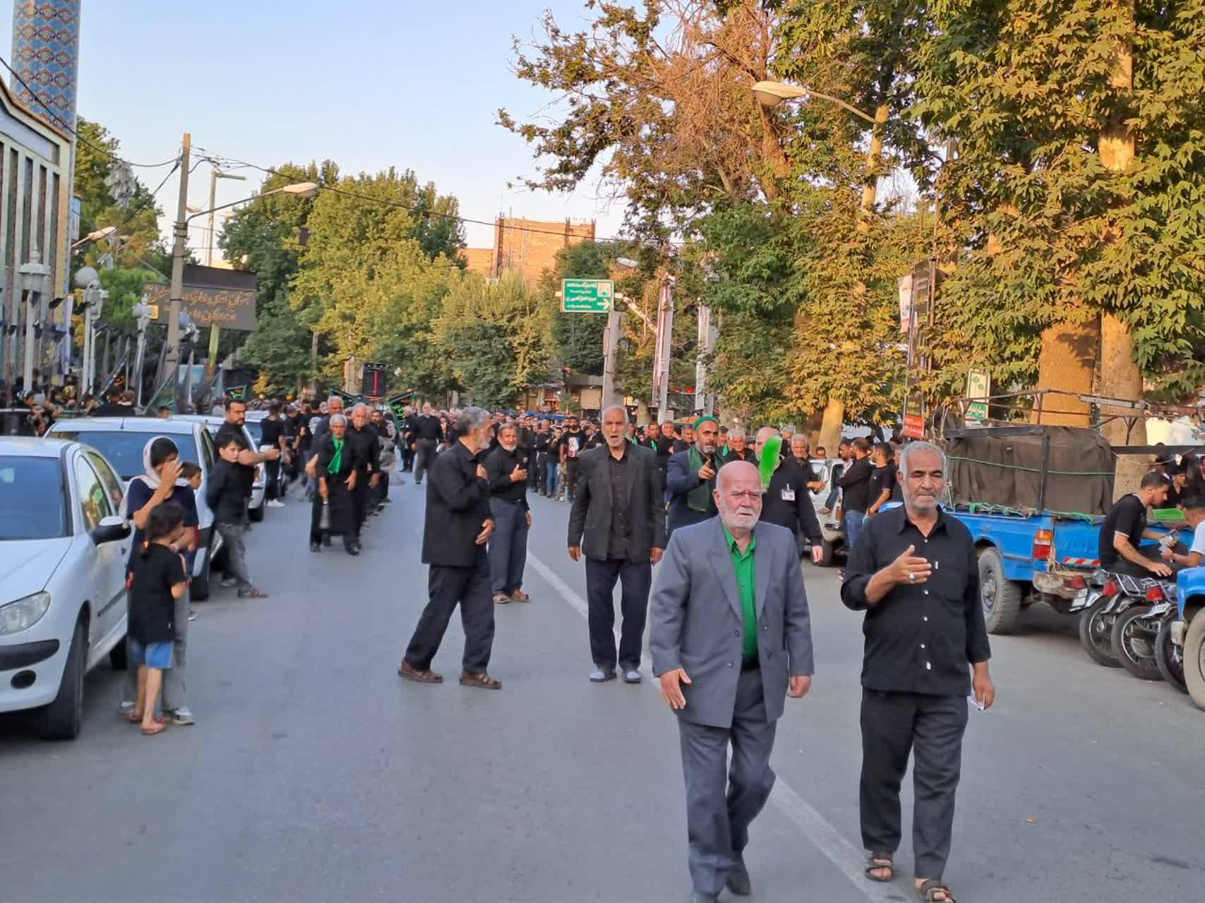 دسته های عزاداری در ماه محرم