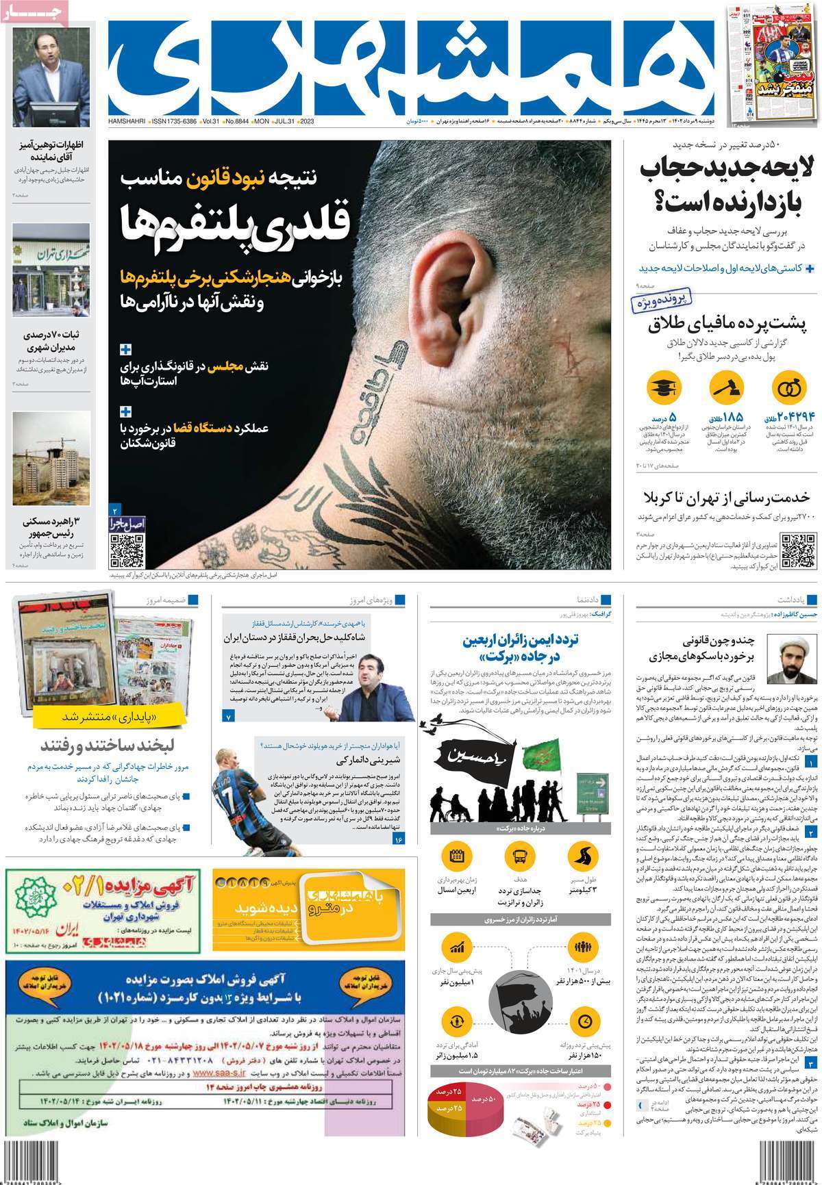 روزنامه همشهری