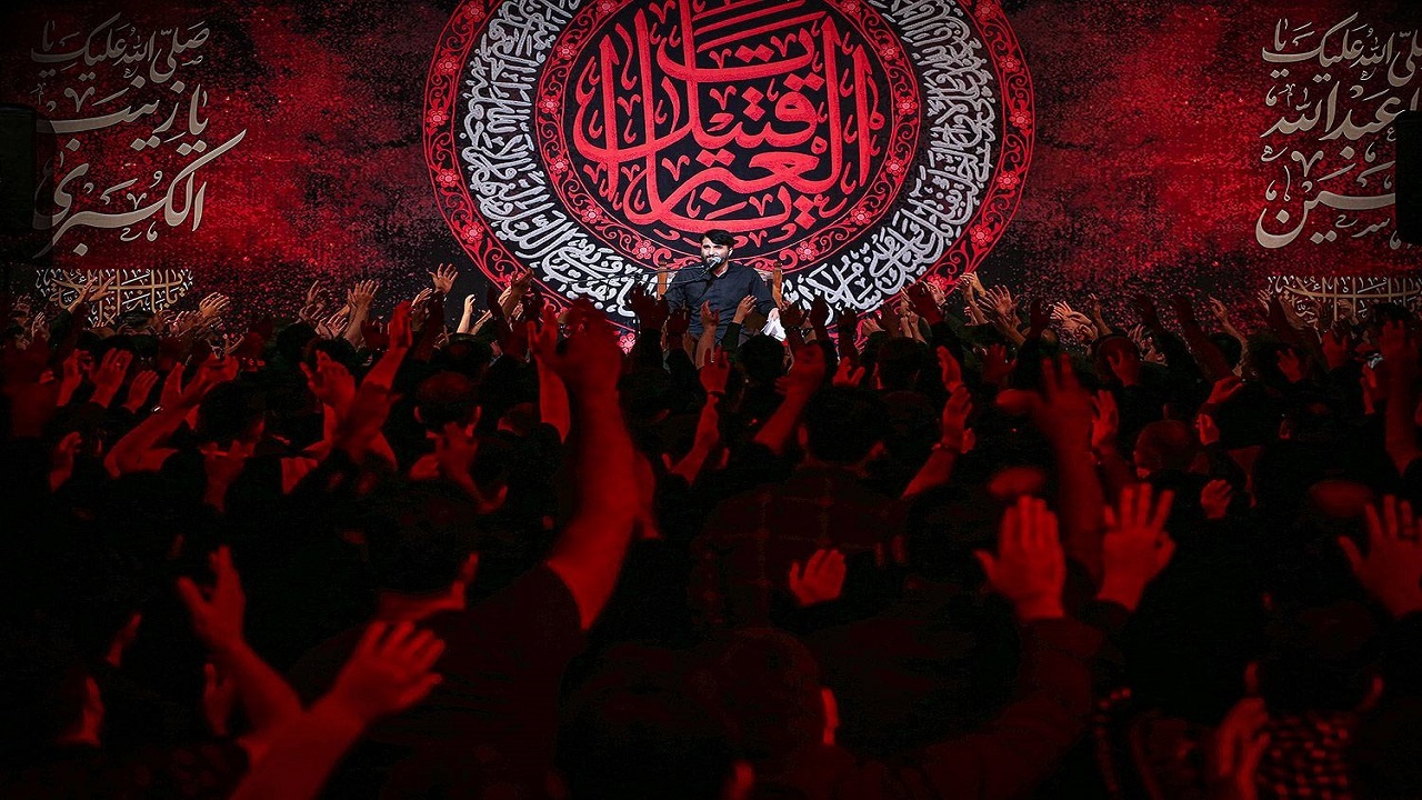 تصاویری از مراسم عزاداری دهه دوم محرم در حرم حضرت فاطمه اخری (س) رشت