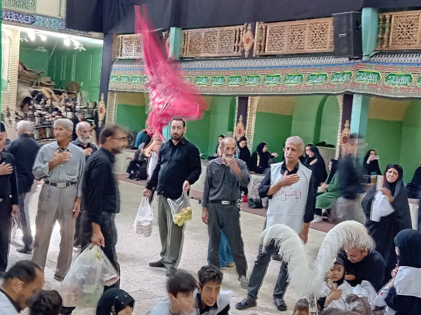 مراسم عزاداری محرم در محله کن
