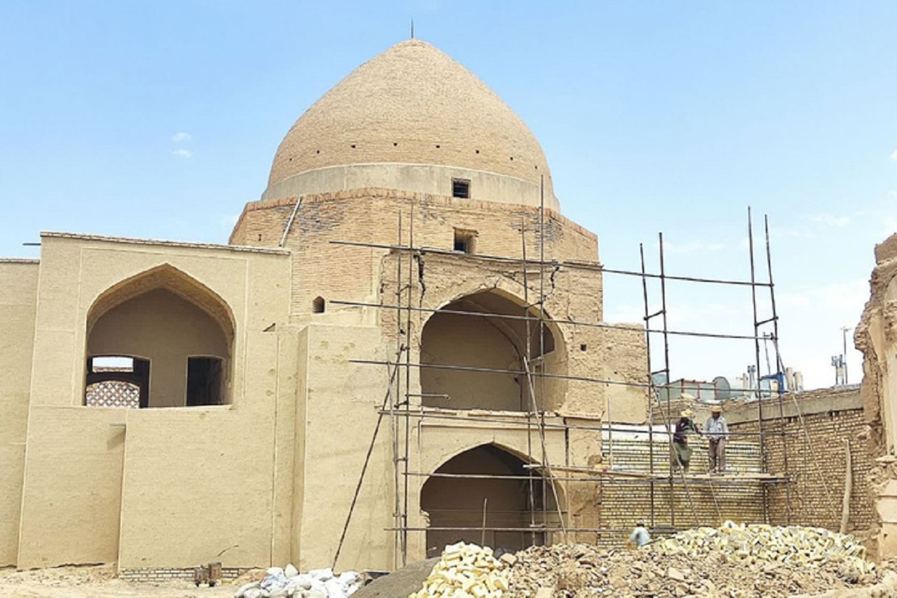 آغاز  مرمت مسجد تاریخی باباعبدالله نائین اصفهان