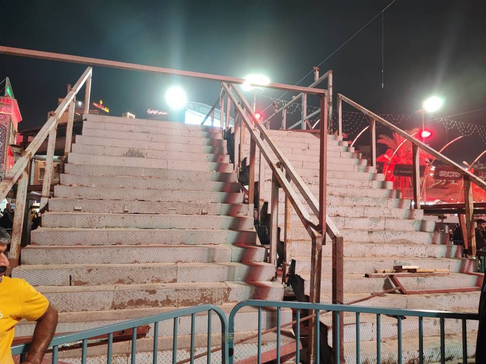 آماده سازی مراسم اربعین در بین الحرمین