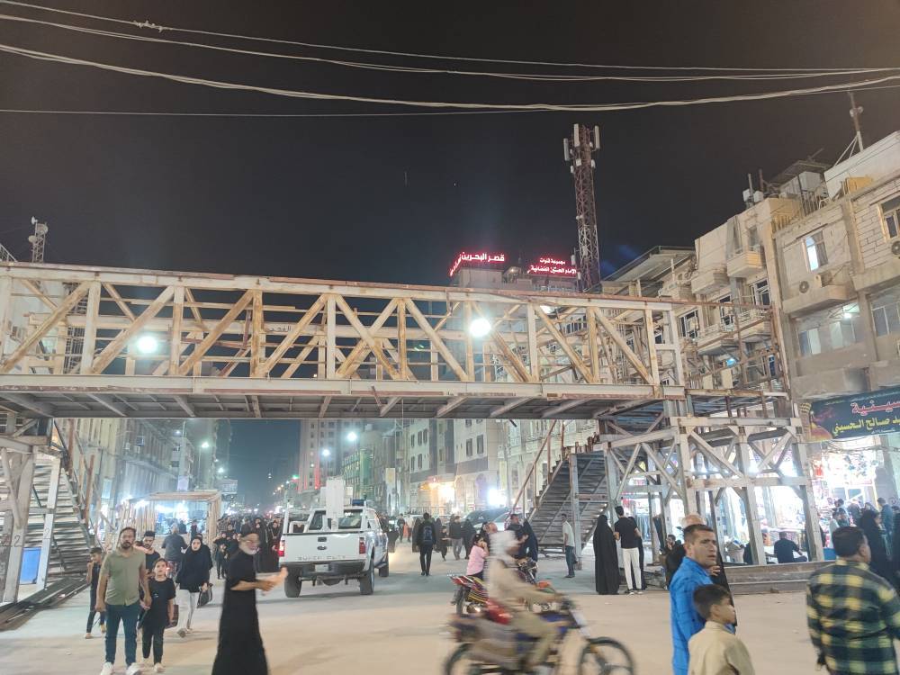 آماده سازی مراسم اربعین