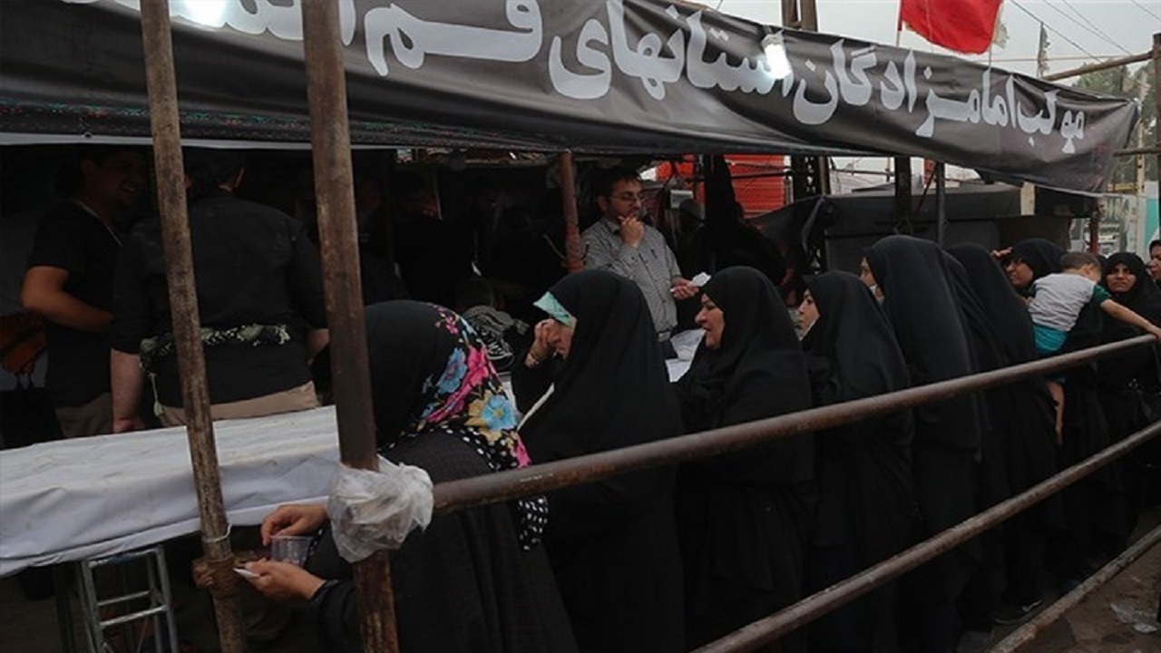 اعزام موکب امام زادگان قم به عراق