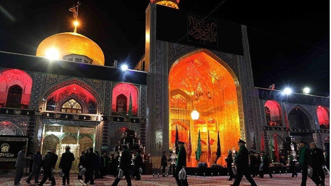 برگزاری مراسم ۲۸ صفر مردم کهگیلویه و بویراحمد در جوار امام هشتم