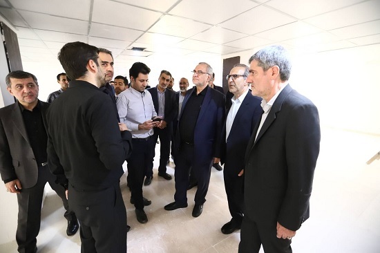 بازدید وزیر بهداشت و هیات همراه از پردیس دانشگاه علوم پزشکی شیراز