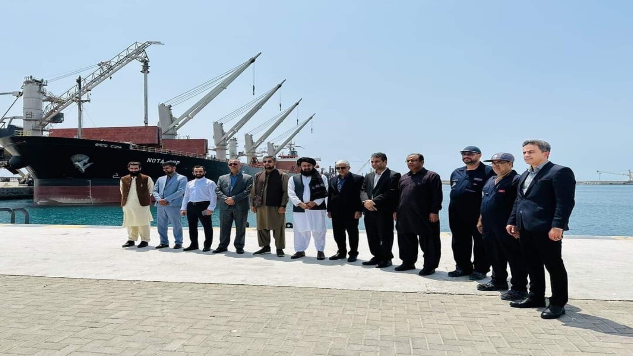 رئيس اداره راه‌آهن افغانستان از بندر چابهار دیدن کرد