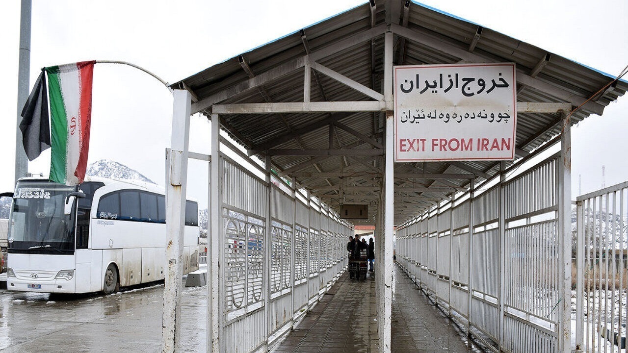 روند افزایشی تردد زائران اربعین در مرز باشماق
