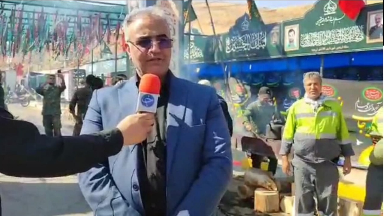 شهرداری ارومیه با تمام توان در خدمت زائران اربعین است+فیلم
