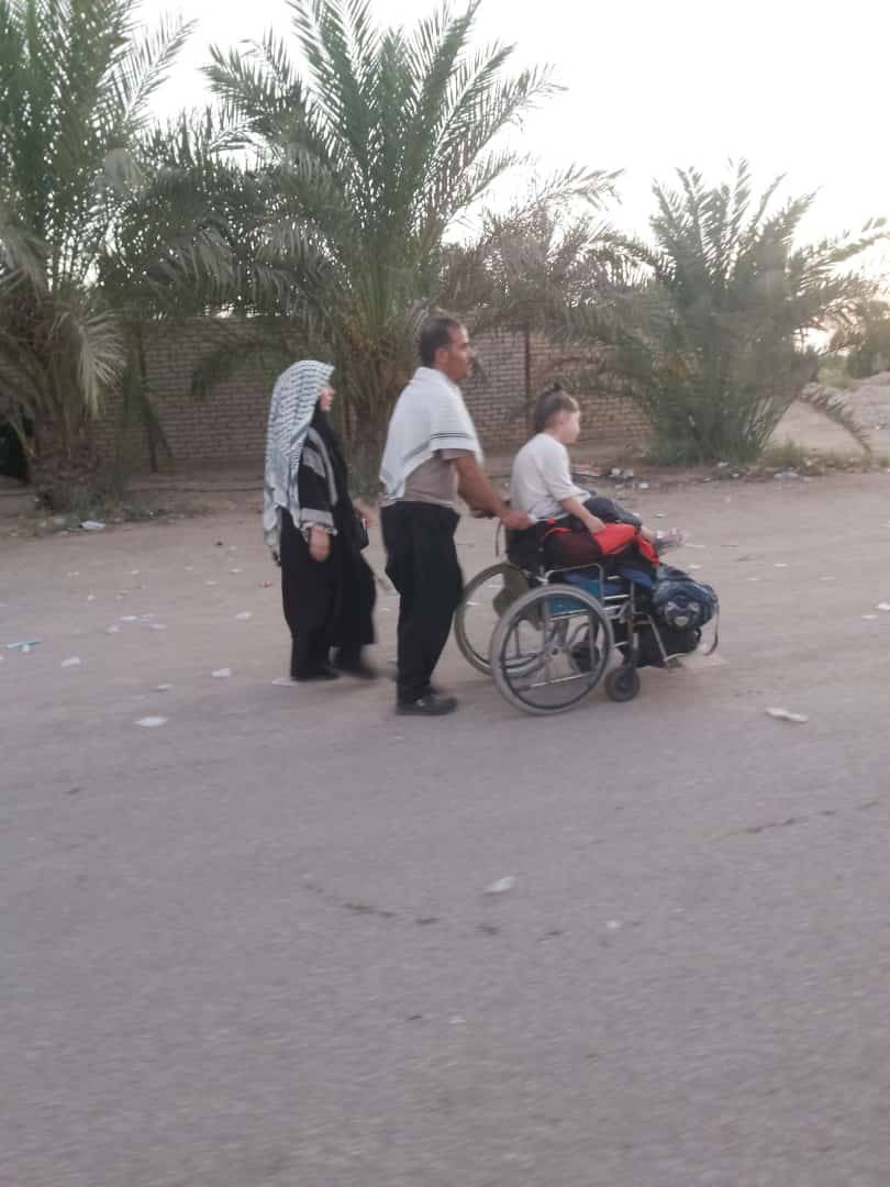 زائران اربعین در کربلای معلی