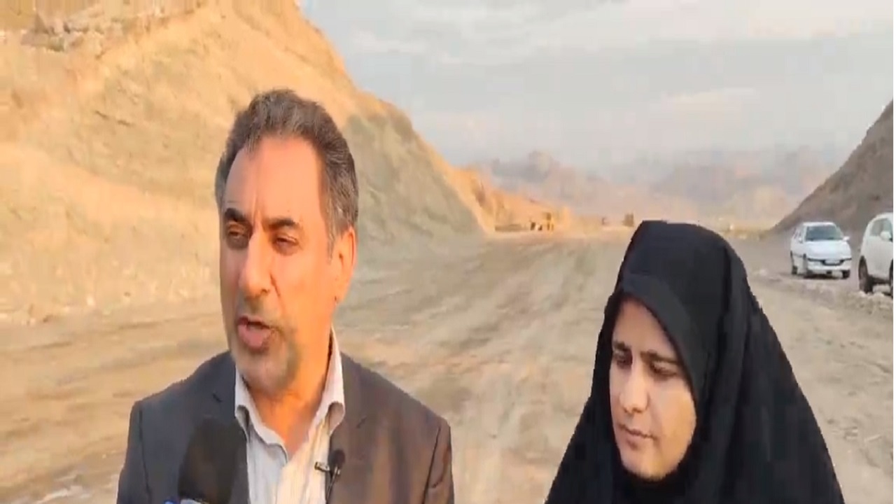 بازدید معاون وزیر راه از پروژه اتوبان مرند_ایووغلی