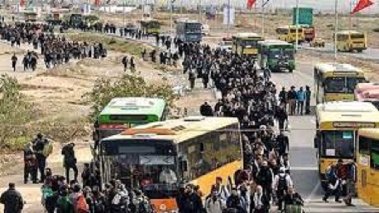 جابجایی ۲۳ هزار و ۶۵۵ زائر از طریق ناوگان حمل و نقل عمومی آذربایجان شرقی به مرز‌های کشور